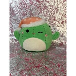 Squishmallows Maritza the Cactus 5"‎ Christmas Holiday Plush Toy Kellytoy